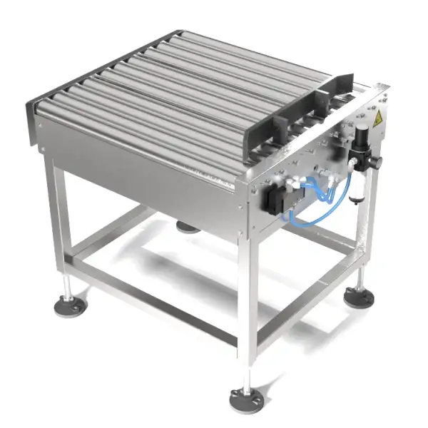 RJC series roller conveyor with reject device