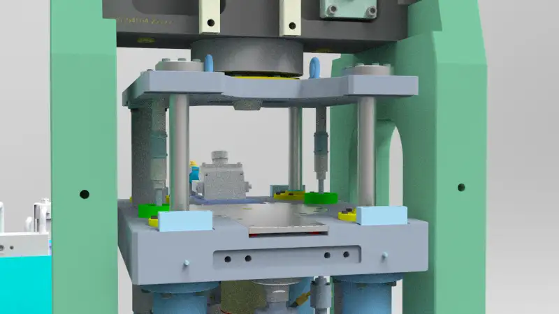 3D Model Design of High Velocity Compress Machine