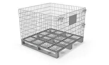 3D design model of storage cage-regular