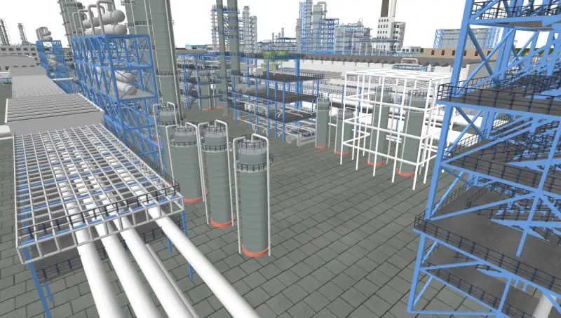 Introducing the Colossal Chemical Plant: A Comprehensive SketchUp 3D Model